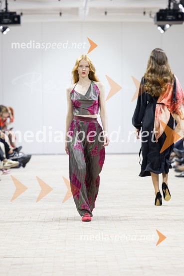  Pia Novak, manekenkaLjubljana Fashion Week 2023, modne revije, drugi dan