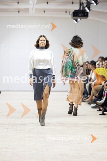  Pika  Zrim, urednica spletnega portala citylife.si in modna vplivnicaLjubljana Fashion Week 2023, modne revije, drugi dan