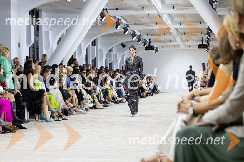  Prisha Alfirev Justinek, manekenkaLjubljana Fashion Week 2023, modne revije, drugi dan