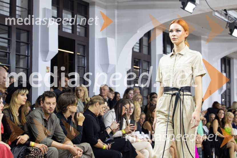  Marija Klun, manekenkaLjubljana Fashion Week 2023, modne revije, drugi dan