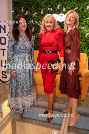  Jasna Rozman Marčič;  Lilijana Kastelic, oblikovalka;  Marijana CarLjubljana Fashion Week 2023, modne revije, tretji dan