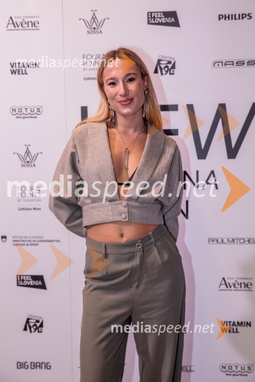  Ana Teržan - Anabel, pevkaLjubljana Fashion Week 2023, modne revije, tretji dan