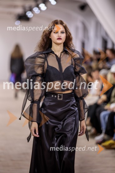  Katalina  Simonič, finalistka Miss Slovenije 2018Ljubljana Fashion Week 2023, modne revije, tretji dan