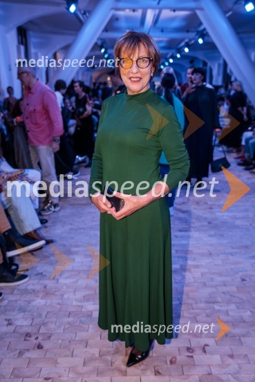  Vika  Potočnik, direktorica Pionirskega domaLjubljana Fashion Week 2023, modne revije, tretji dan