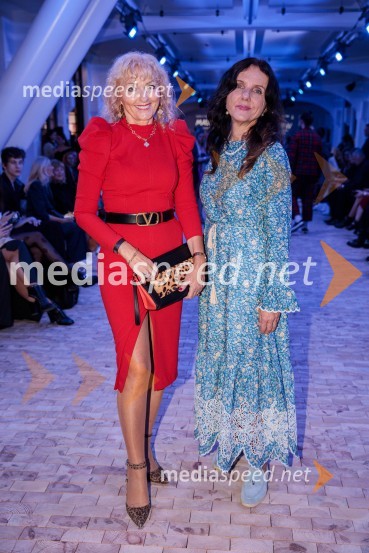  Lilijana Kastelic, oblikovalka;  Jasna Rozman MarčičLjubljana Fashion Week 2023, modne revije, tretji dan