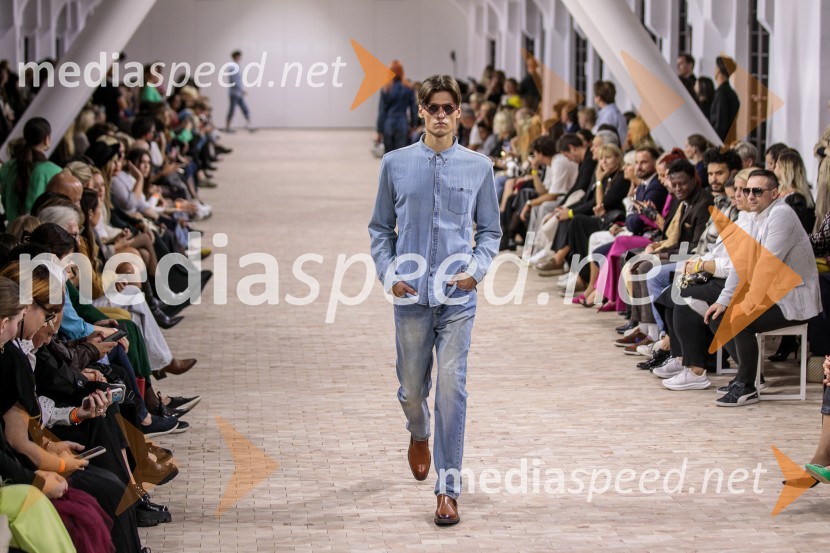  Žan  Ražem, modelLjubljana Fashion Week 2023, modne revije, tretji dan