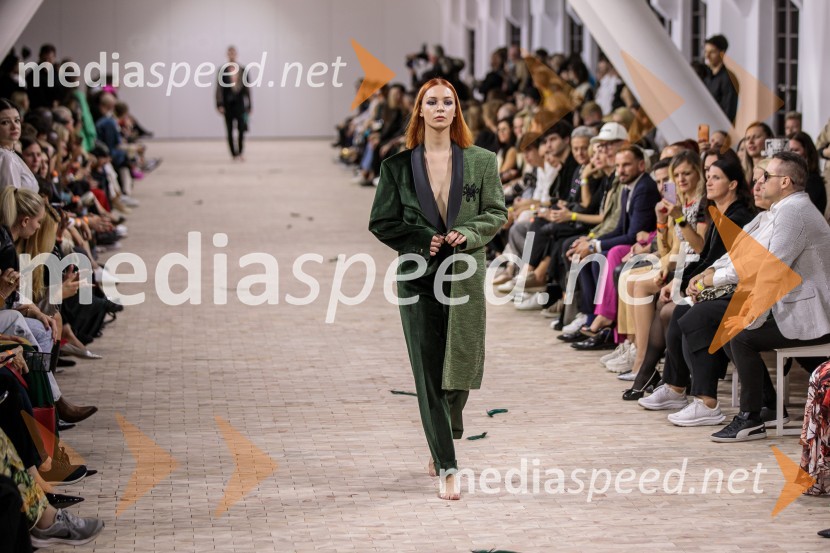  Marija Klun, manekenkaLjubljana Fashion Week 2023, modne revije, tretji dan