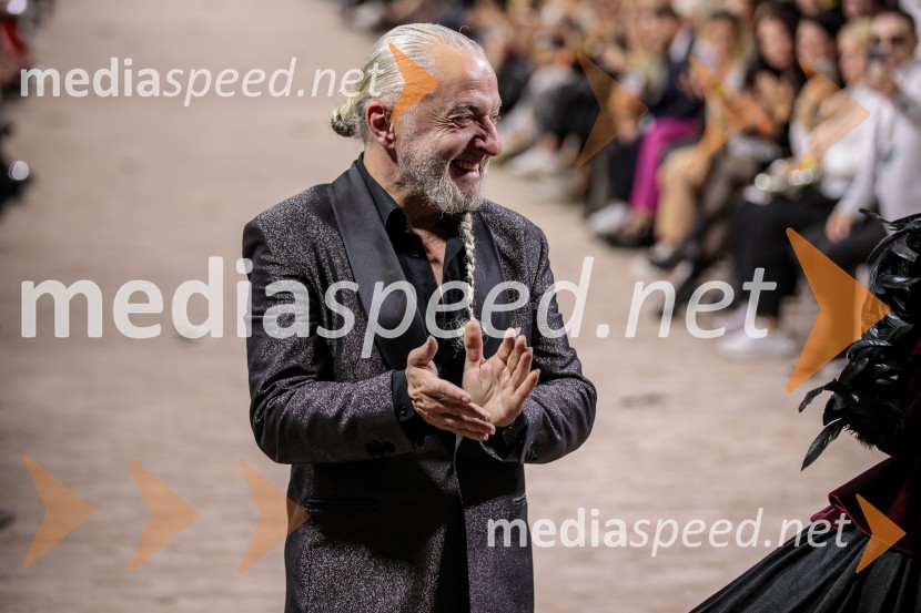  Milan Gačanovič - Gacho, modni guruLjubljana Fashion Week 2023, modne revije, tretji dan