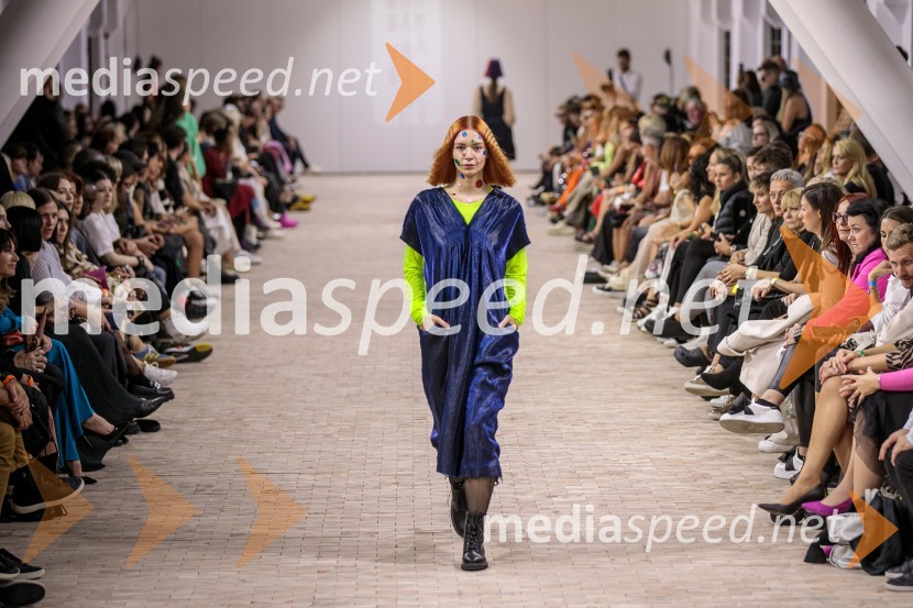  Marija Klun, manekenkaLjubljana Fashion Week 2023, modne revije, tretji dan