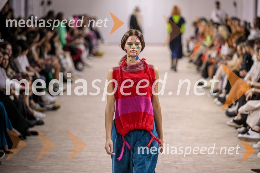  Katalina  Simonič, finalistka Miss Slovenije 2018Ljubljana Fashion Week 2023, modne revije, tretji dan