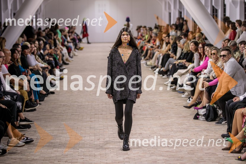  Petra Leskovar Grum, manekenkaLjubljana Fashion Week 2023, modne revije, tretji dan