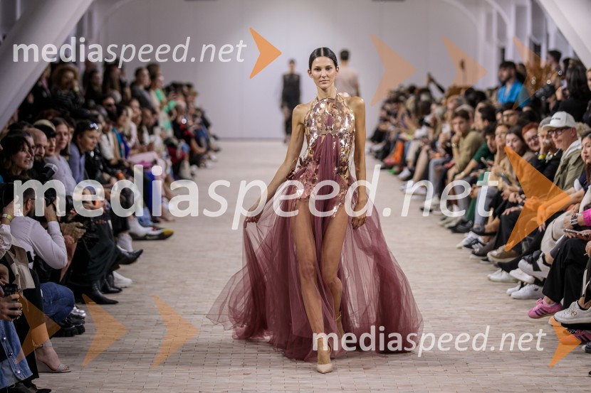  Prisha Alfirev Justinek, manekenkaLjubljana Fashion Week 2023, modne revije, tretji dan