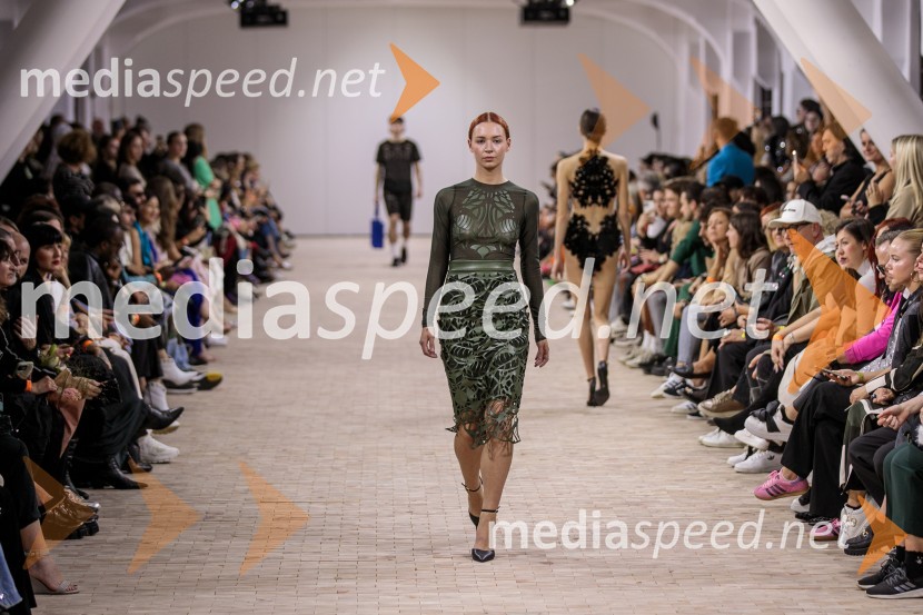  Marija Klun, manekenkaLjubljana Fashion Week 2023, modne revije, tretji dan