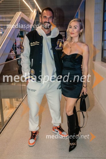  Marko  Pavlović, podjetnik;  Katarina Benček, social media influencerka, avtorica knjigeLjubljana Fashion Week 2023, modne revije, četrti dan