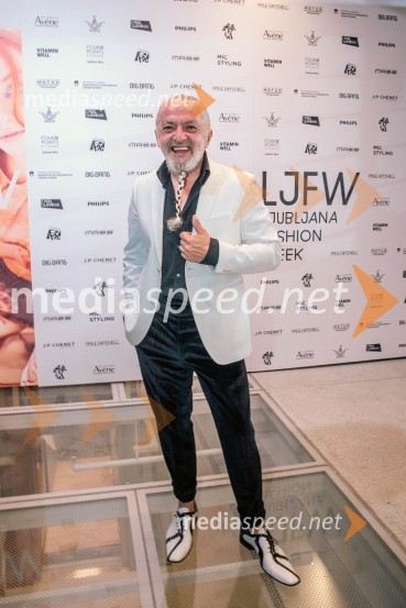  Milan Gačanovič - Gacho, modni guruLjubljana Fashion Week 2023, modne revije, četrti dan