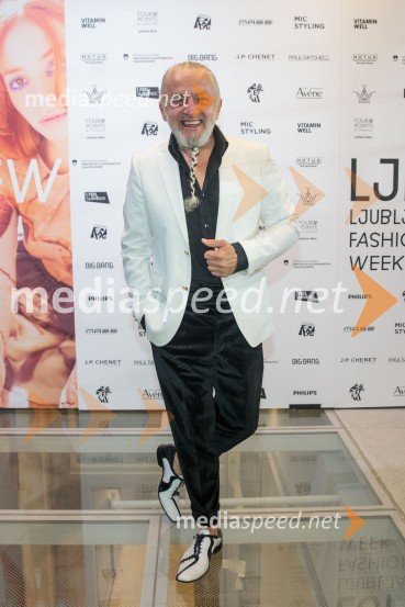  Milan Gačanovič - Gacho, modni guruLjubljana Fashion Week 2023, modne revije, četrti dan