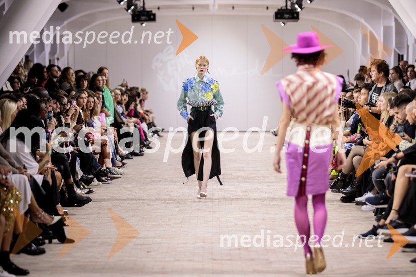  Pia Novak, manekenkaLjubljana Fashion Week 2023, modne revije, četrti dan