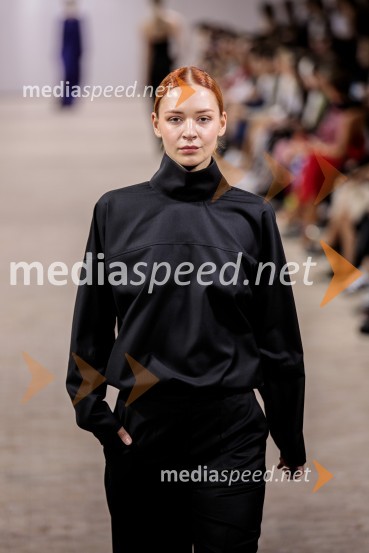  Marija Klun, manekenkaLjubljana Fashion Week 2023, modne revije, četrti dan