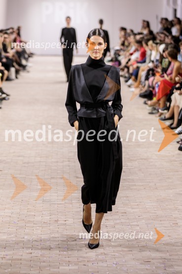  Prisha Alfirev Justinek, manekenkaLjubljana Fashion Week 2023, modne revije, četrti dan