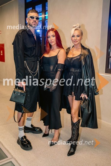  ... ;  Anamarija Noč;  Doroteja Premužič, vizažistka, Diamondee Make UpLjubljana Fashion Week 2023, modne revije, četrti dan