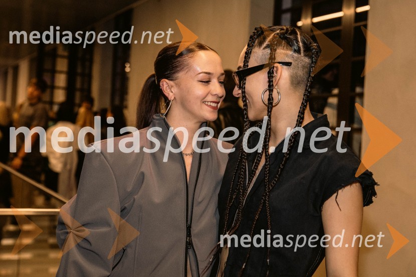  Tia Krasovec;  Mia Puhar Rodin - Masayah, pevkaLjubljana Fashion Week 2023, modne revije, četrti dan