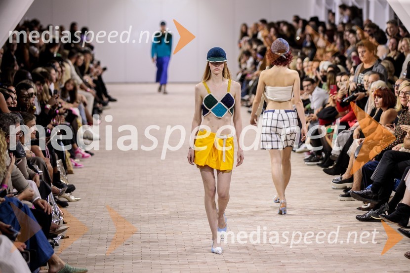  Pia Novak, manekenkaLjubljana Fashion Week 2023, modne revije, četrti dan