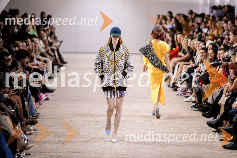  Pia Novak, manekenkaLjubljana Fashion Week 2023, modne revije, četrti dan