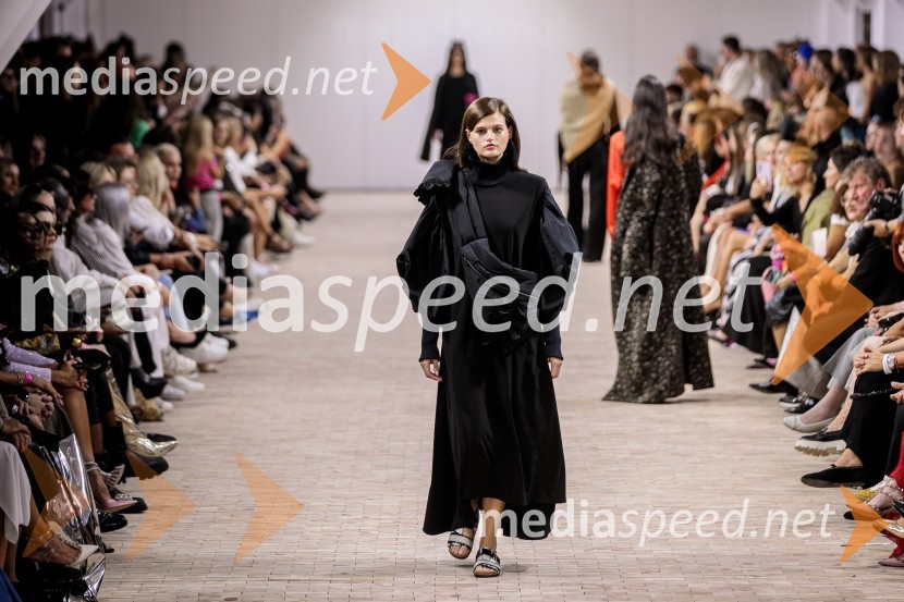  Katalina  Simonič, finalistka Miss Slovenije 2018Ljubljana Fashion Week 2023, modne revije, četrti dan