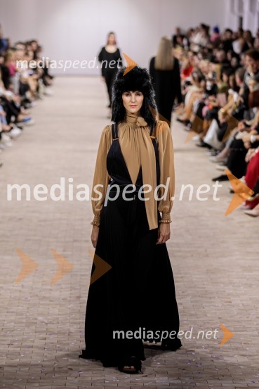  Prisha Alfirev Justinek, manekenkaLjubljana Fashion Week 2023, modne revije, četrti dan