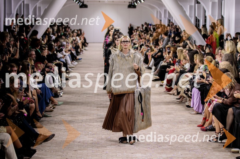  Tjaša  Kokalj Jerala, manekenka, voditeljicaLjubljana Fashion Week 2023, modne revije, četrti dan