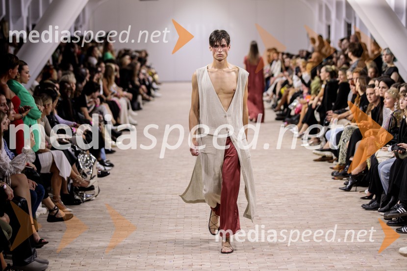  Žan  Ražem, modelLjubljana Fashion Week 2023, modne revije, četrti dan