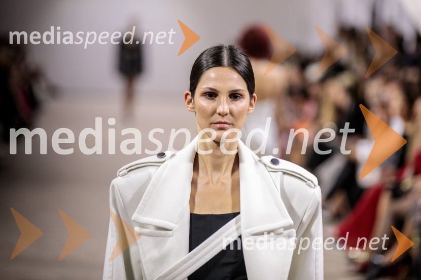  Prisha Alfirev Justinek, manekenkaLjubljana Fashion Week 2023, modne revije, četrti dan