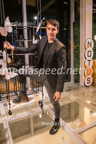  Nino Ošlak, pevecLjubljana Fashion Week 2023, modne revije, četrti dan