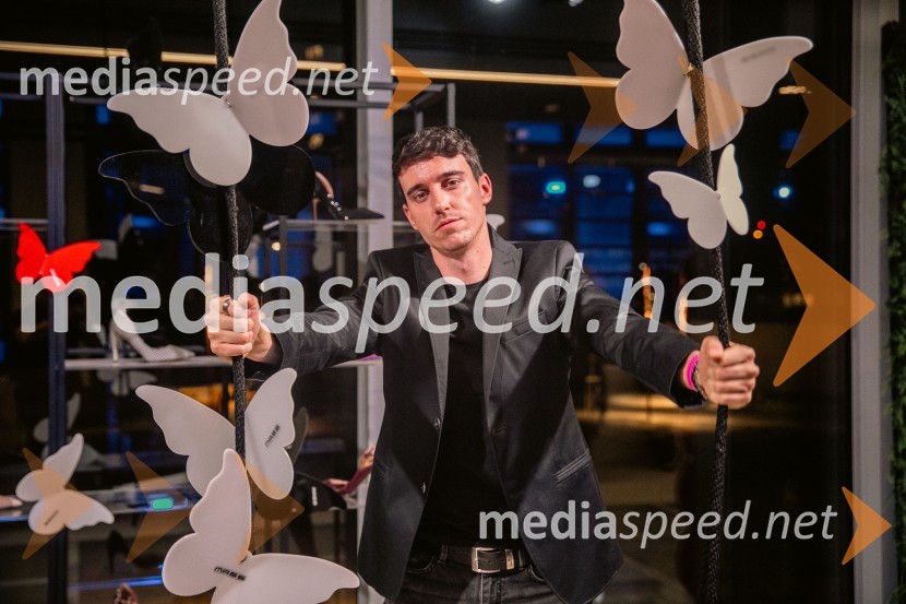  Nino Ošlak, pevecLjubljana Fashion Week 2023, modne revije, četrti dan