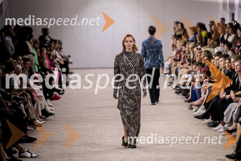  Marija Klun, manekenkaLjubljana Fashion Week 2023, modne revije, četrti dan