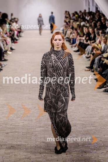  Marija Klun, manekenkaLjubljana Fashion Week 2023, modne revije, četrti dan