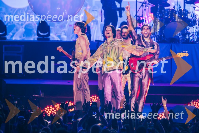  Kris  Guštin, Joker Out;  Bojan Cvjetićanin, Joker Out;  Jan  Peteh, Joker Out;  Nace  Jordan, Joker OutJoker Out napolnili Stožice