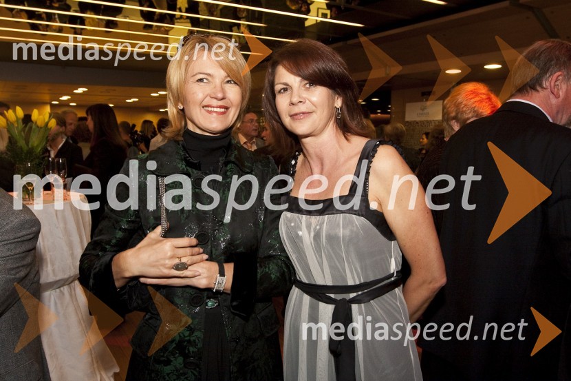 Nevenka Črešnar Pergar, lastnica in direktorica podjetja NP Consulting in Lidia Pavlin, direktorica in lastnica agencije NichaHrvaški večer in koncert Oliverja Dragojeviča