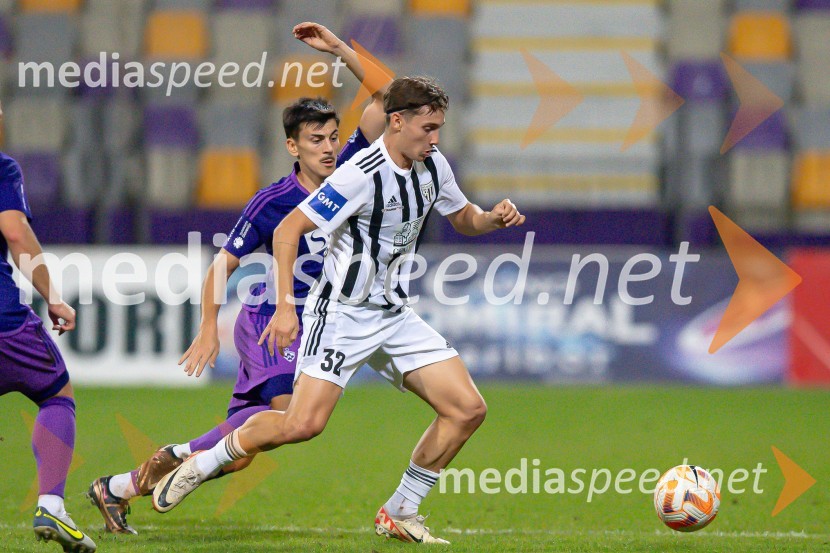  Marin Lausic, nogometaš, NK Maribor;  Žan Trontelj, nogometaš, NŠ MuraMariborčani premagali Muro 3:1