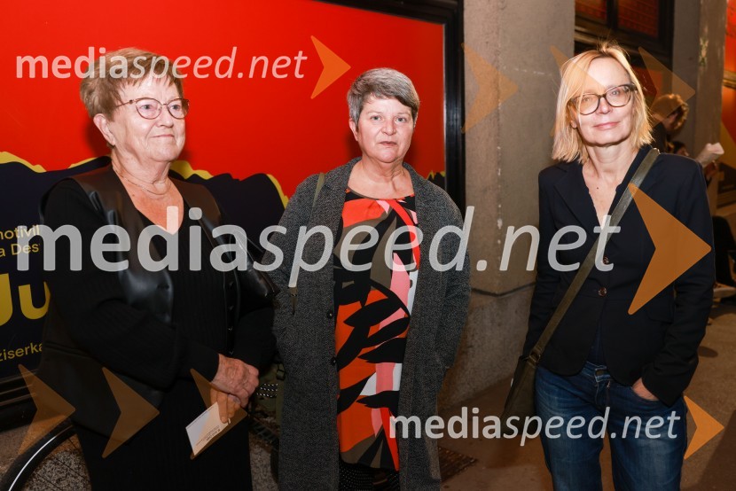  ... ;  Mojca Redjko, samostojna kulturna delavka;  Petra Vidali, urednica kulture, VečerJuriš premierno na Malem odru SLG Celje