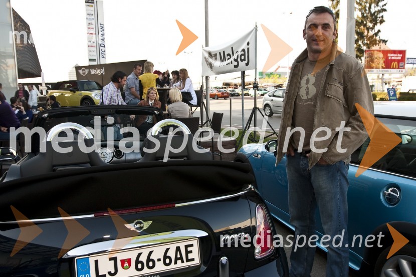 Saša Dončič, košarkašMINI Cabrio, predstavitev