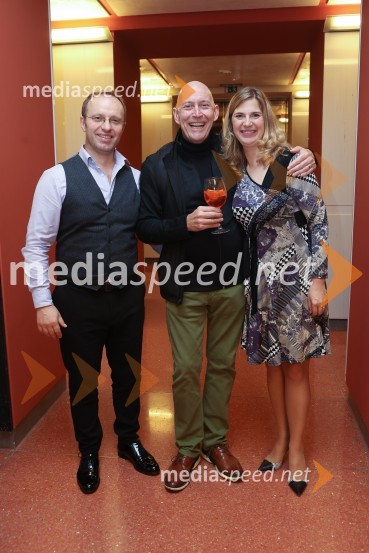  Klemen Valter, poslovni vodja programa, SNG Opera in Balet Ljubljana;  Kevin Rhodes, dirigent;  Barbara Čepirlo Čičigoj, odnosi z javnostjo Opera in Balet LjubljanaRomantični balet Giselle v SNG Opera in balet Ljubljana
