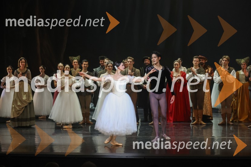  Anastasia Matvienko, baletna plesalka;  Kenta Yamamoto, baletnikRomantični balet Giselle v SNG Opera in balet Ljubljana