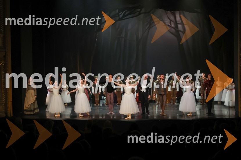 Romantični balet Giselle v SNG Opera in balet Ljubljana