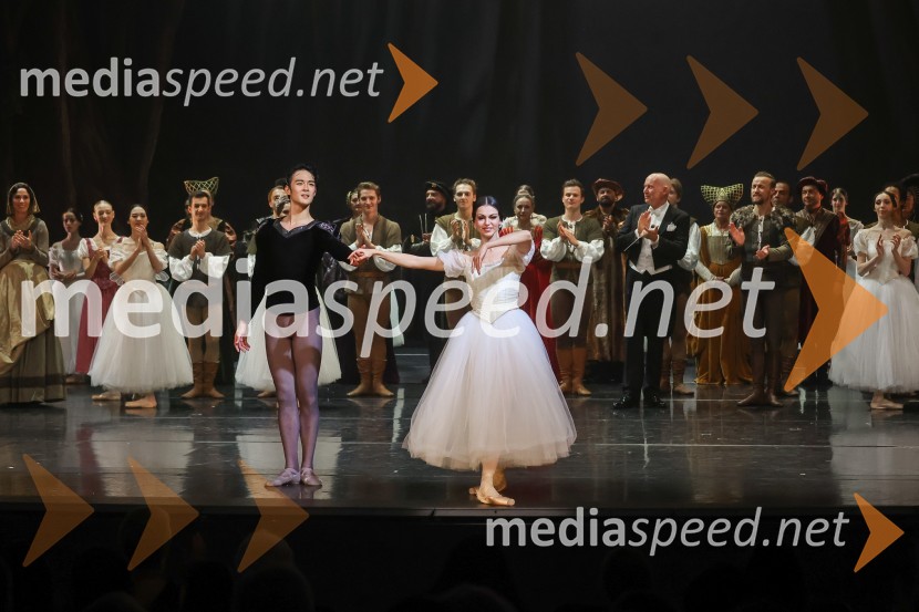  Kenta Yamamoto, baletnik;  Anastasia Matvienko, baletna plesalkaRomantični balet Giselle v SNG Opera in balet Ljubljana