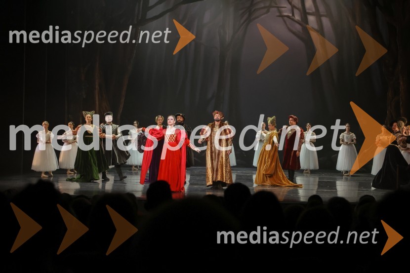 Romantični balet Giselle v SNG Opera in balet Ljubljana
