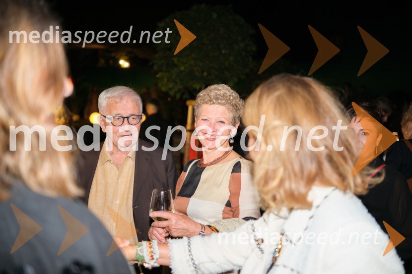 dr. Peter  Čeferin, pravnik, pisatelj;  Rija ČičOtvoritev AS Boutique hotela & restavracije Jaz by Ana Roš