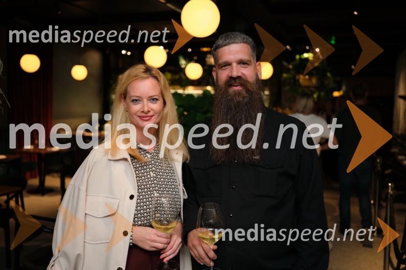  Ana Savšek;  Janko Jovičić, #prvabradaljubljaneOtvoritev AS Boutique hotela & restavracije Jaz by Ana Roš
