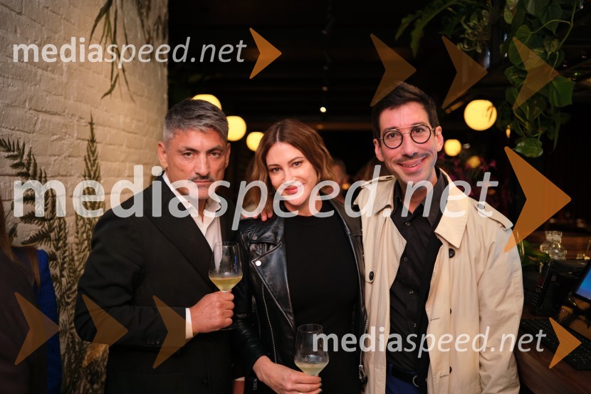  ... ;  Hannah Mancini, pevka;  Dejan VukašOtvoritev AS Boutique hotela & restavracije Jaz by Ana Roš