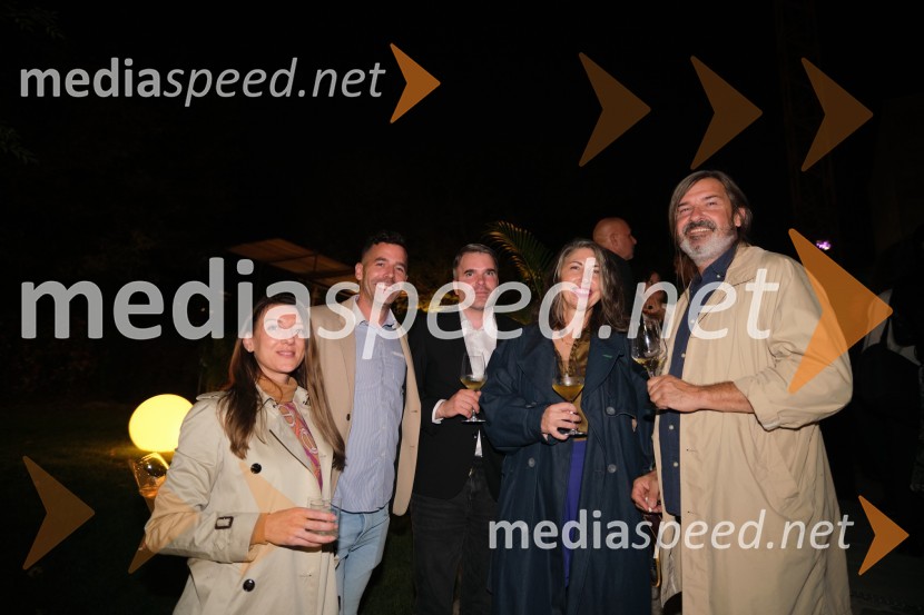  ... ;  ... ;  ... ;  Melinda Rebrek, izvršna producentka LJFW;  Aleš Pirec, prokurist, PIRANA d.o.o.Otvoritev AS Boutique hotela & restavracije Jaz by Ana Roš